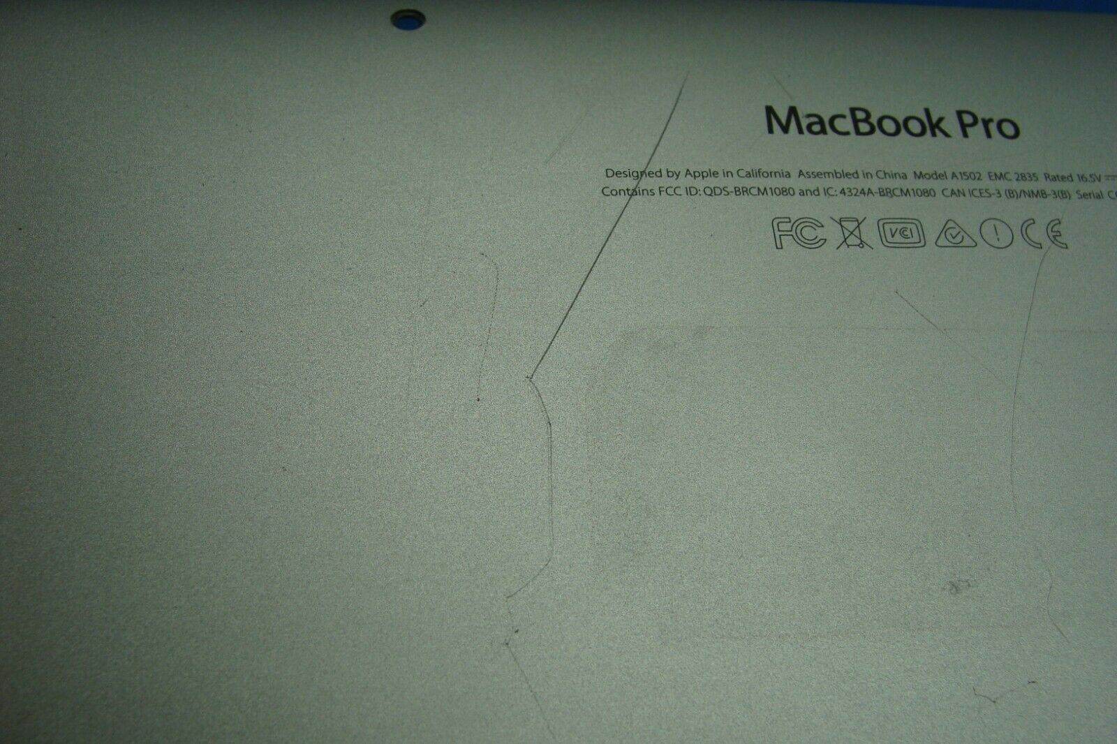 MacBook Pro A1502 13 2015 MF839LL/A MF840LL/A MF841LL/A Bottom Case 923-00503 - Tested Computer Laptop Parts