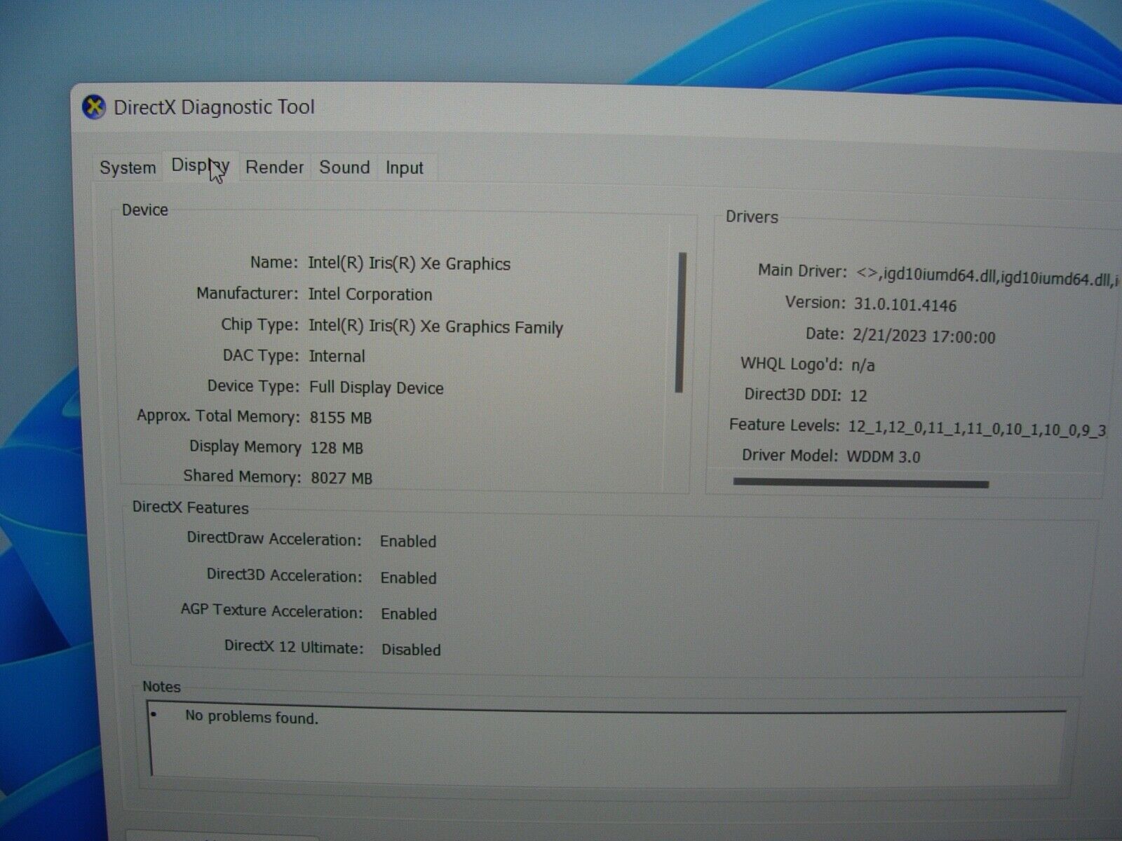 IN WARRANTY Dell XPS 15 9520 15.6