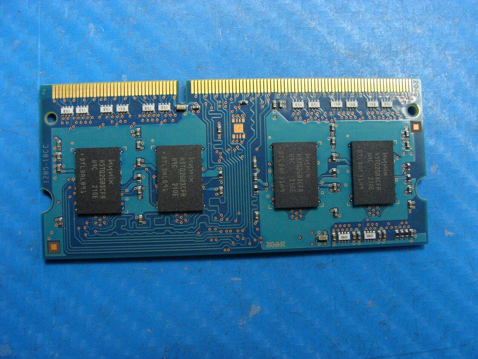 MacBook A1278 Laptop Hynix 2GB Memory RAM PC3-10600S-9-11-B2 HMT325S6CFR8C-H9 - Tested Computer Laptop Parts