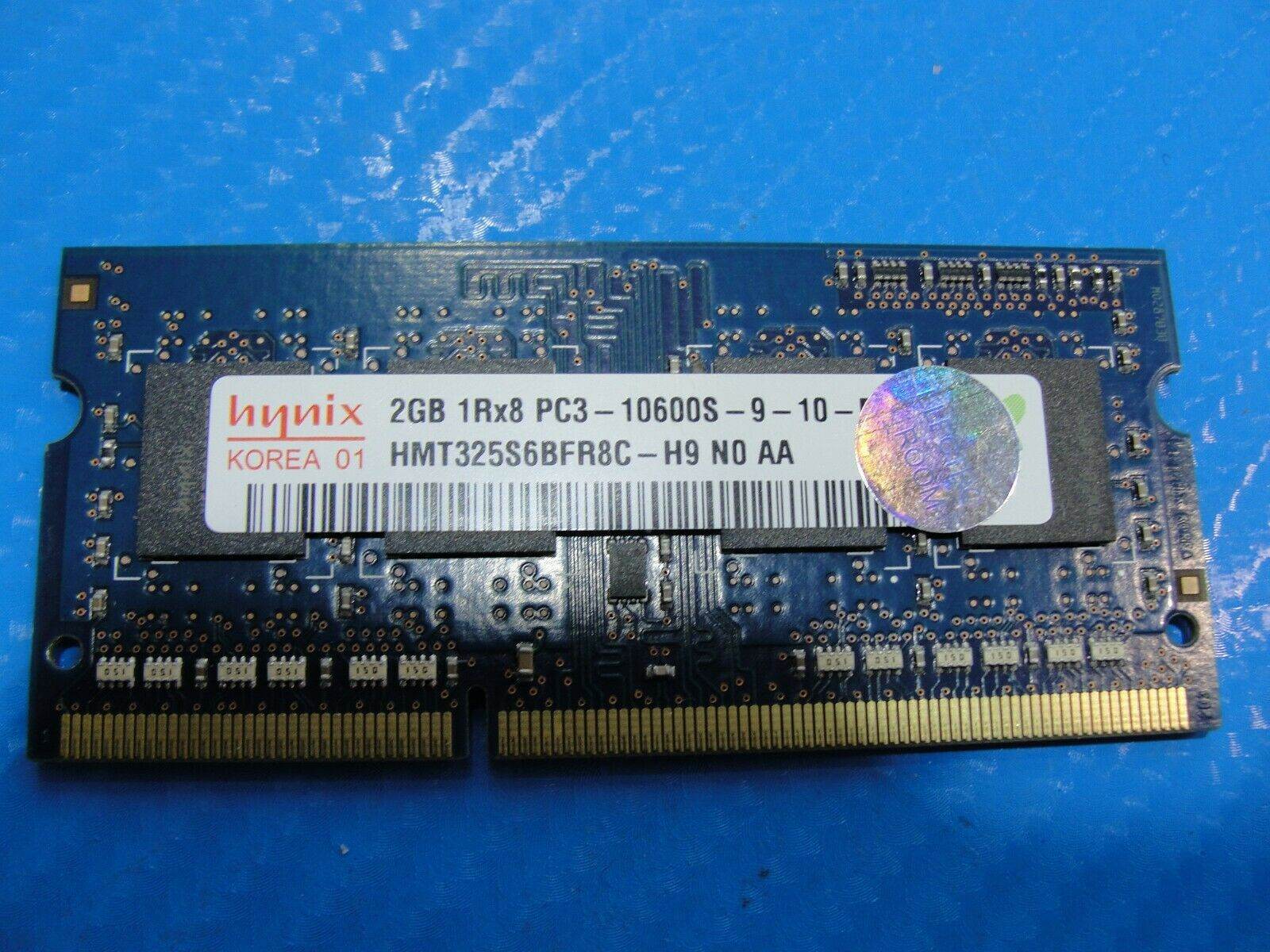 MacBook Pro A1278 SO-DIMM Hynix 2GB Memory PC3-10600S-9-10-B1 HMT325S6BFR8C-H9 - Tested Computer Laptop Parts