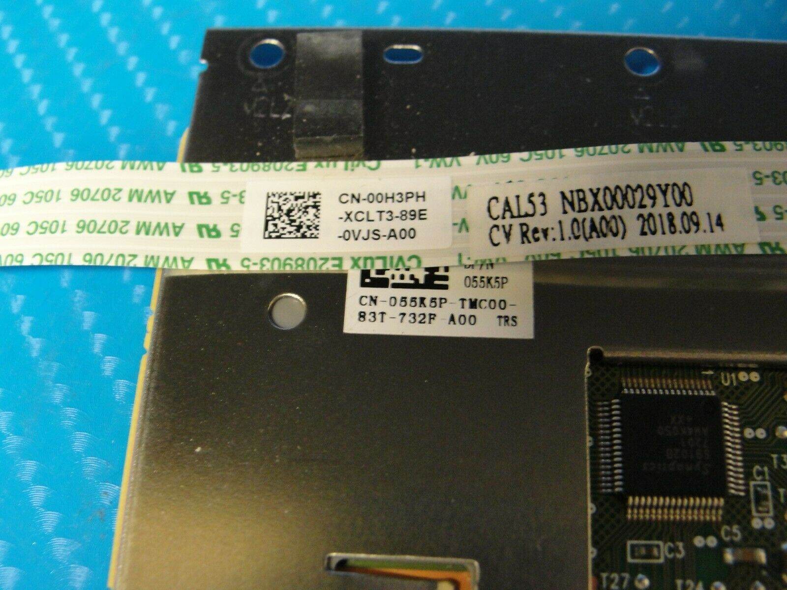 Dell G3 15 3579 Recon Blue Touchpad Trackpad with Ribbon Cable PN 55K5P - Tested Computer Laptop Parts