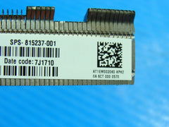 HP Notebook 15-ay039wm 15.6" CPU Cooling Heatsink 815237-001 AT1EM0020K0 - Laptop Parts - Buy Authentic Computer Parts - Top Seller Ebay