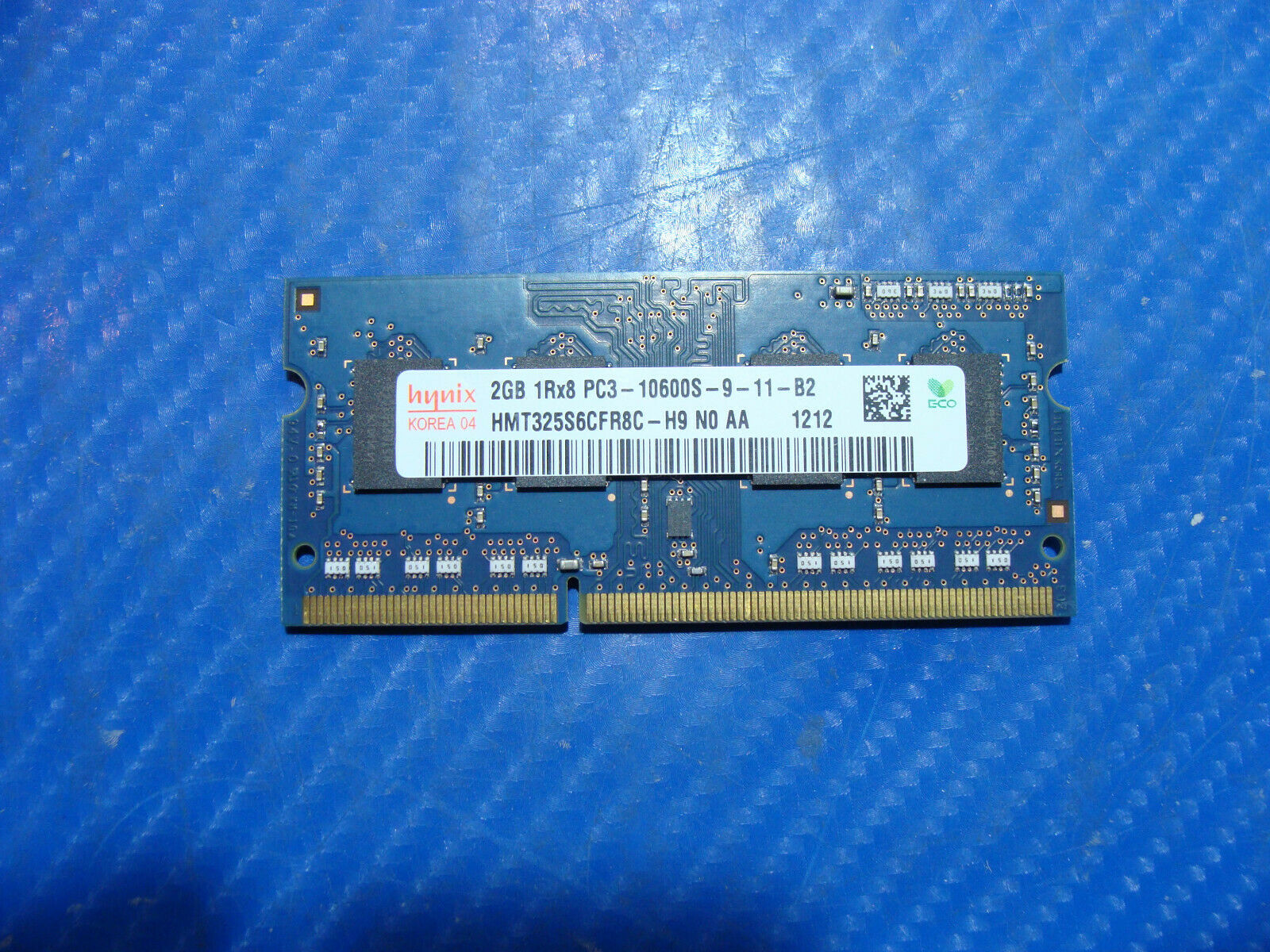 MacBook A1286 Laptop Hynix 2GB Memory RAM PC3-10600S-9-11-B2 HMT325S6CFR8C-H9 #1 Apple