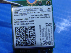 Toshiba Satellite E45W-C4200X 14" Wireless WiFi Card 3160NGW PA5165U-1MPC ER* - Laptop Parts - Buy Authentic Computer Parts - Top Seller Ebay