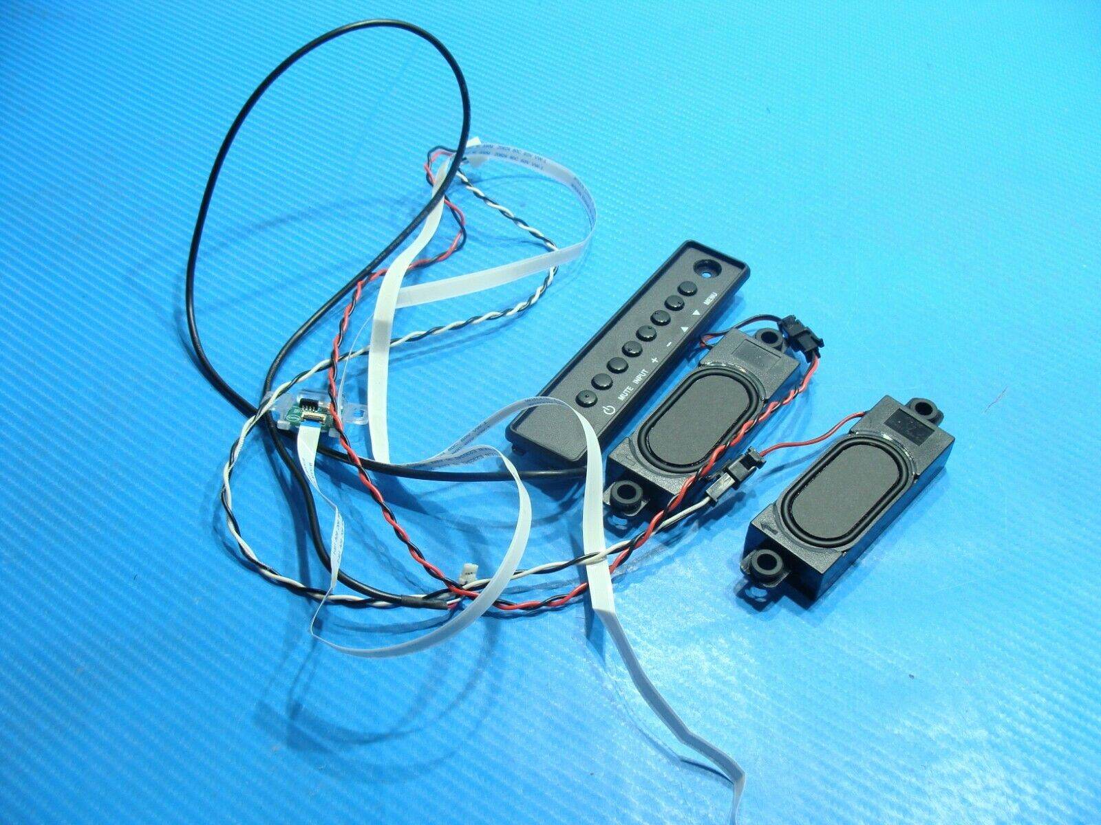 Philips BDL4830QL Genuine Left & Right Speaker Set w/ Button Board Cable - Tested Computer Laptop Parts