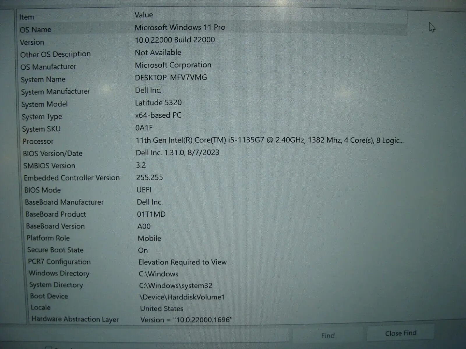 OB Warranty 5G Dell Latitude 5320 i5-1135G7 FHD 13.3