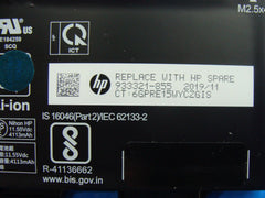 HP EliteBook 14” 840 G6 OEM Battery 11.55V 50Wh 4330mAh SS03XL 933321-855 80%