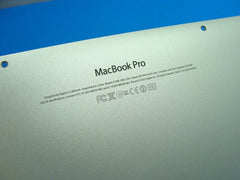 MacBook Pro A1398 15" Mid 2012 MC975LL/A Bottom Case Silver 923-0090