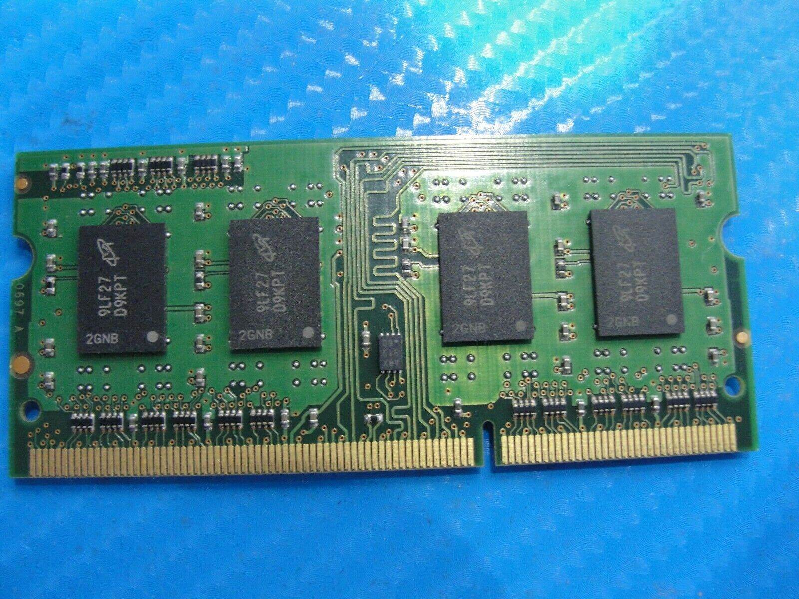 MacBook A1278 Laptop Micron 1GB Memory PC3-8500S-7-10-B1 MT8JSF12864HZ-1G1F1 - Tested Computer Laptop Parts