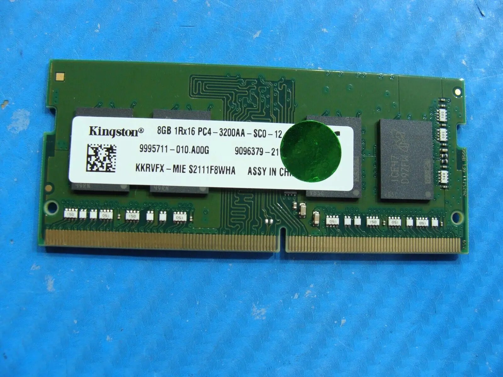 Dell 5406 Kingston 8GB 1Rx16 PC4-3200AA Memory RAM SO-DIMM KKRVFX-MIE