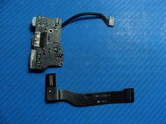 Macbook Air A1466 13" 2015 MJVE2LL/A Genuine Left I/O Assembly w/Cables 923-0439