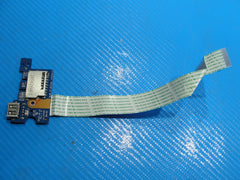 HP Notebook 15-ba018wm 15.6" Genuine USB Card Reader Board w/ Cable LS-D702P HP