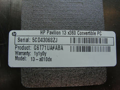 HP Pavilion x360 13-a010dx 13.3" Genuine Bottom Case Base Cover 38Y62TP103 - Laptop Parts - Buy Authentic Computer Parts - Top Seller Ebay