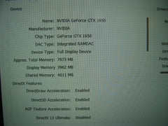 Acer Nitro 5 AN515-55 15.6 144hz Intel i5-10300H 2.50GHz 8GB 256GB SSD GTX 1650