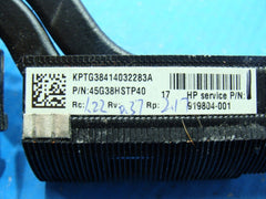 HP Omen 17-w220nr 17.3" Genuine CPU Cooling Heatsink 919804-001 45G38HSTP40