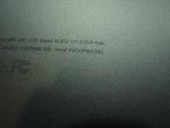 MacBook Air A1466 13" Mid 2017 MQD32LL/A MQD42LL/A Bottom Case Silver 923-00505