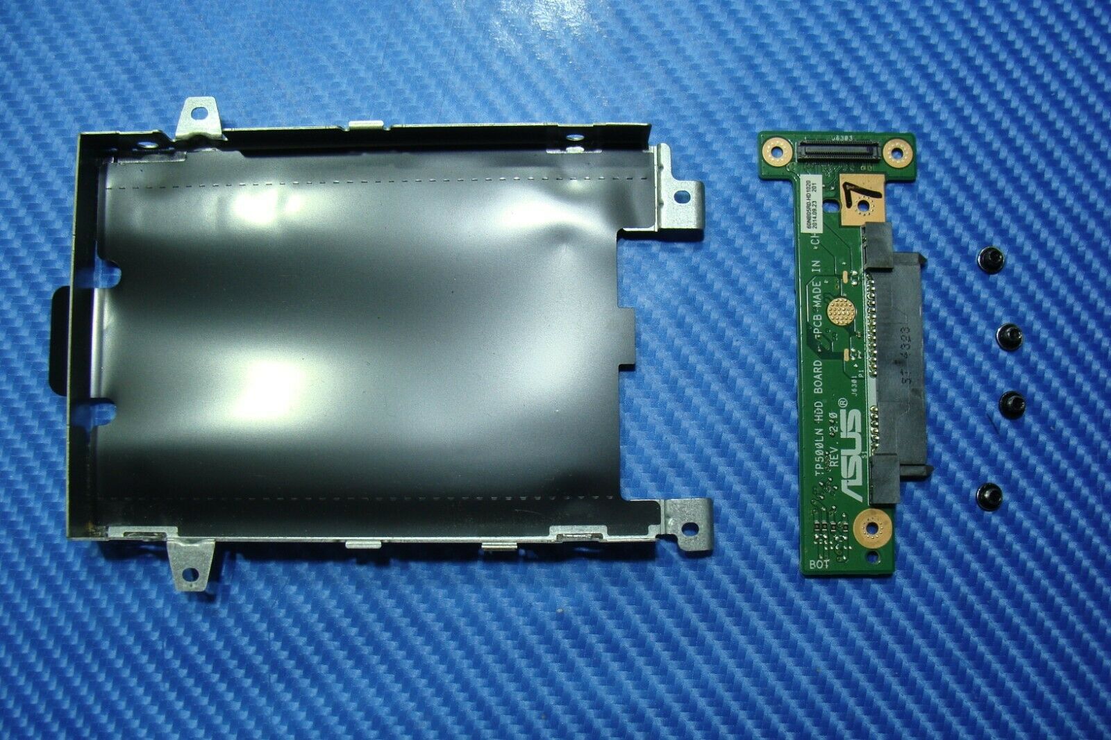 Asus TP500LA-AB53T 15.6" OEM HDD Caddy w/Connector Board Screws 60NB05R0-HD1020 ASUS