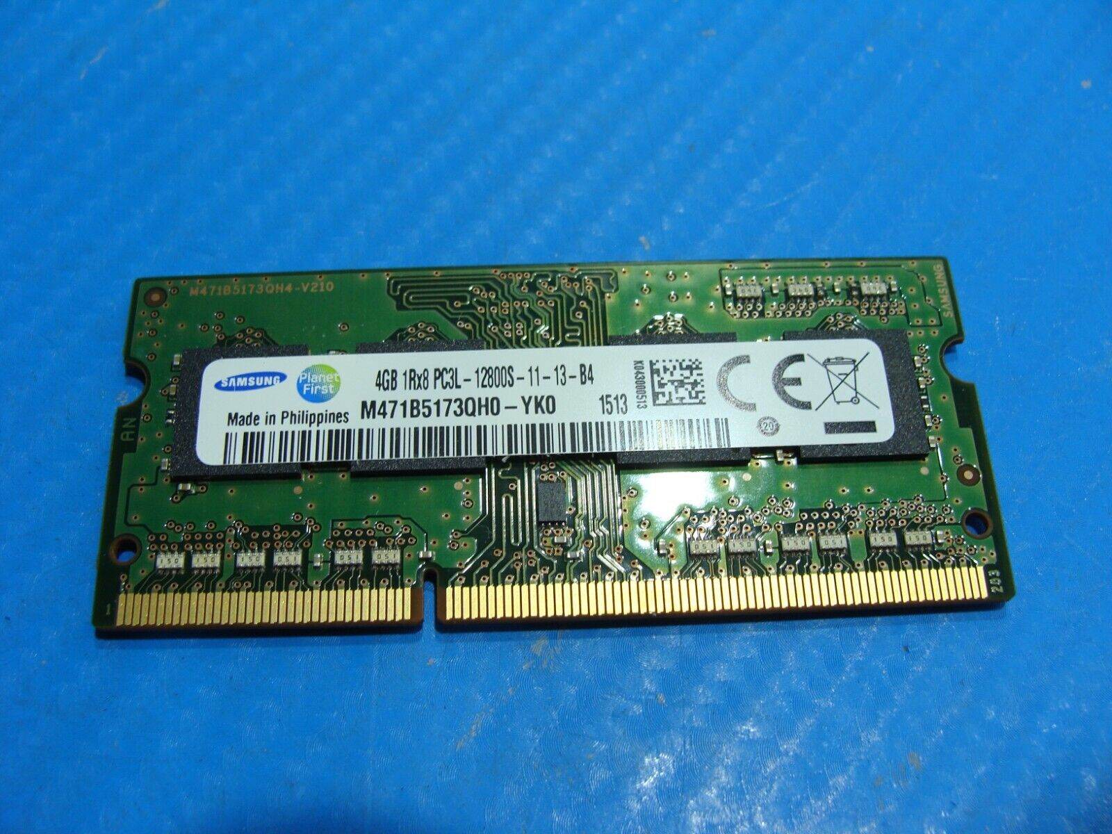 Dell 15 5559 4GB 1Rx8 PC3L-12800S Memory RAM SO-DIMM M471B5173QH0-YK0 - Tested Computer Laptop Parts