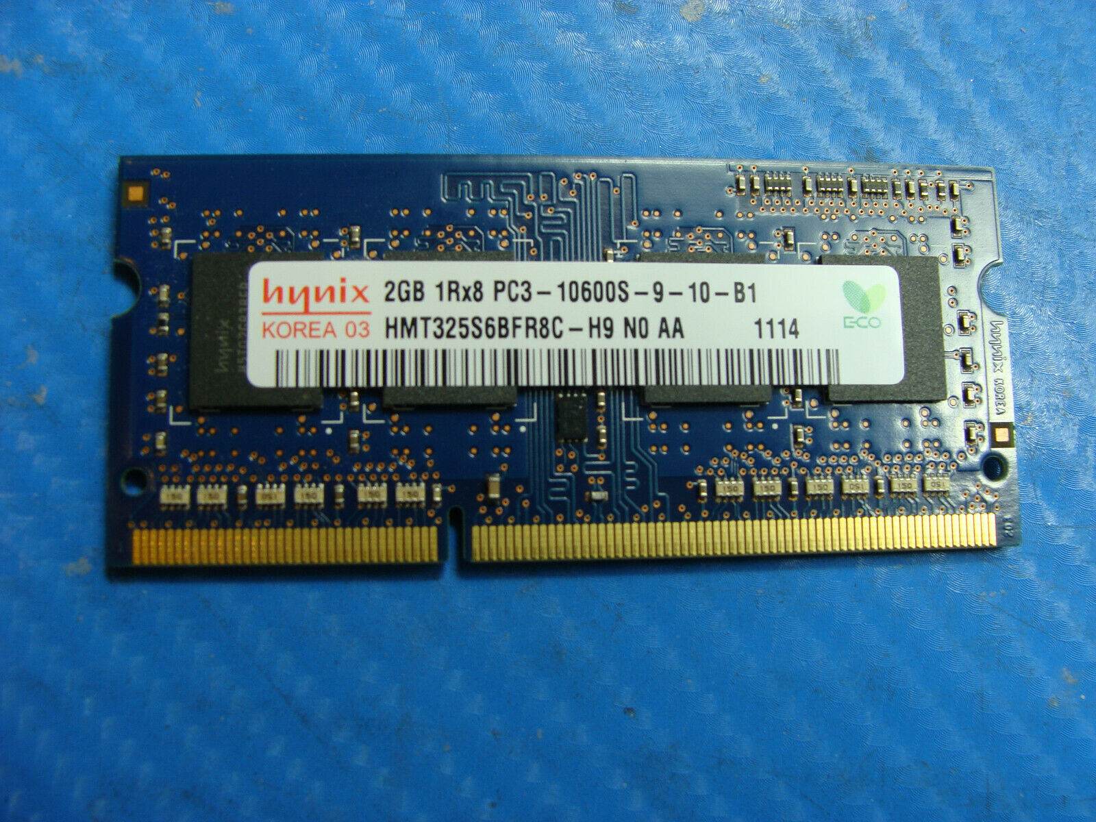Dell Inspiron N4110 Laptop Hynix 2GB Memory PC3-10600S-9-10-B1 HMT325S6BFR8C-H9 - Tested Computer Laptop Parts