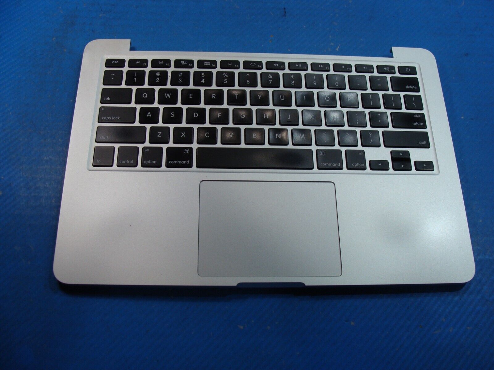 MacBook Pro A1502 13 2015 MF843LL Top Case w/Keyboard Trackpad Silver 661-02361