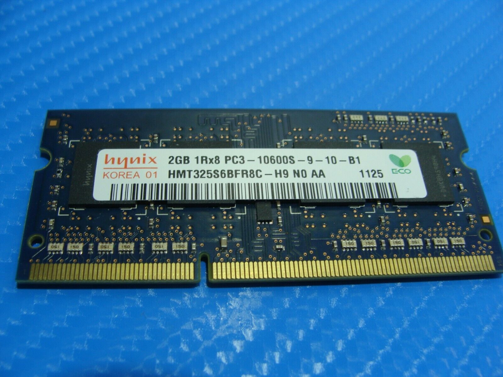 MacBook Pro A1278 Hynix 2GB 1Rx8 PC3-10600S SO-DIMM RAM Memory HMT325S6BFR8C-H9 Hynix