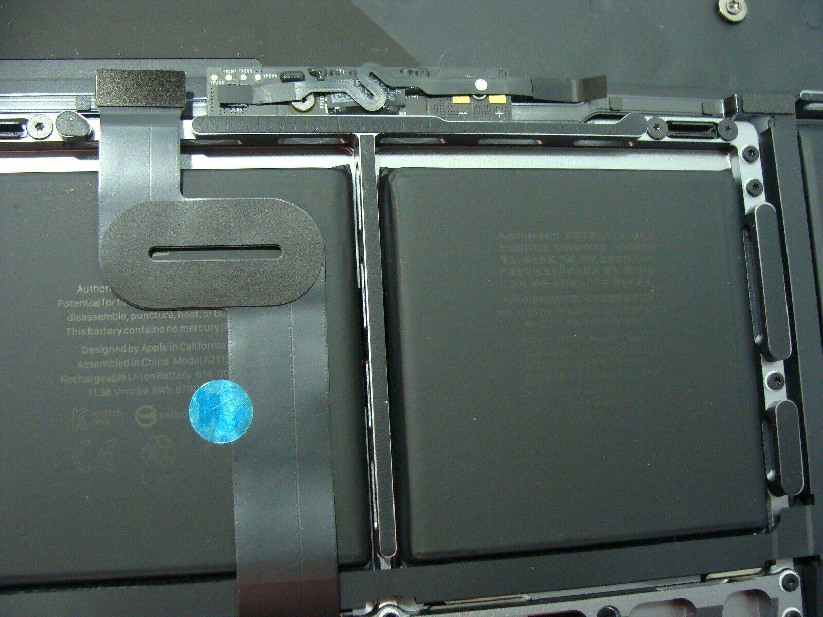MacBook Pro 16” A2141 Late 2019 MVVJ2LL/A MVVK2LL/A Top Case w/Battery 661-13161 - Tested Computer Laptop Parts