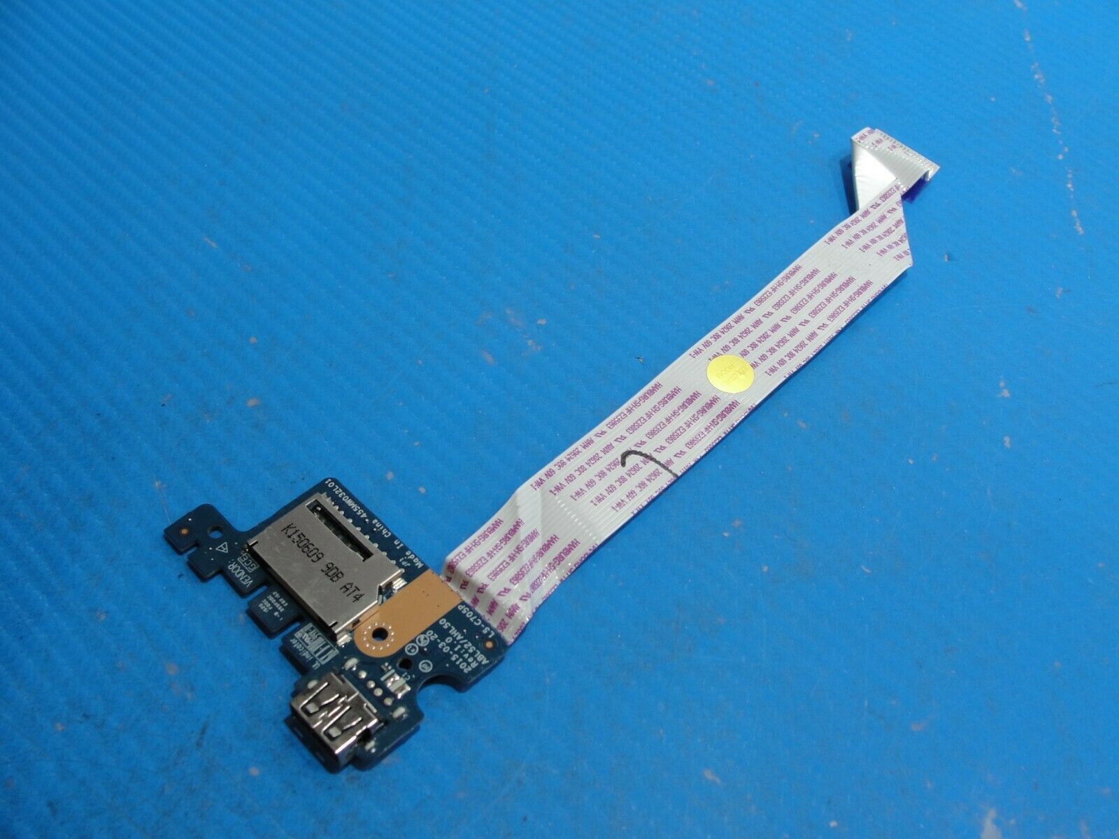 HP Notebook 15-ac163nr 15.6" USB Card Reader Board w/Cable LS-C705P - Laptop Parts - Buy Authentic Computer Parts - Top Seller Ebay