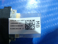 Asus G751JL-DS71 17.3" Genuine Laptop USB Board Cable 14004-02360200 - Laptop Parts - Buy Authentic Computer Parts - Top Seller Ebay