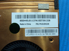Lenovo ThinkPad E570 15.6 OEM CPU Cooling Fan w/Heatsink 01EN339 AT11P001VV0