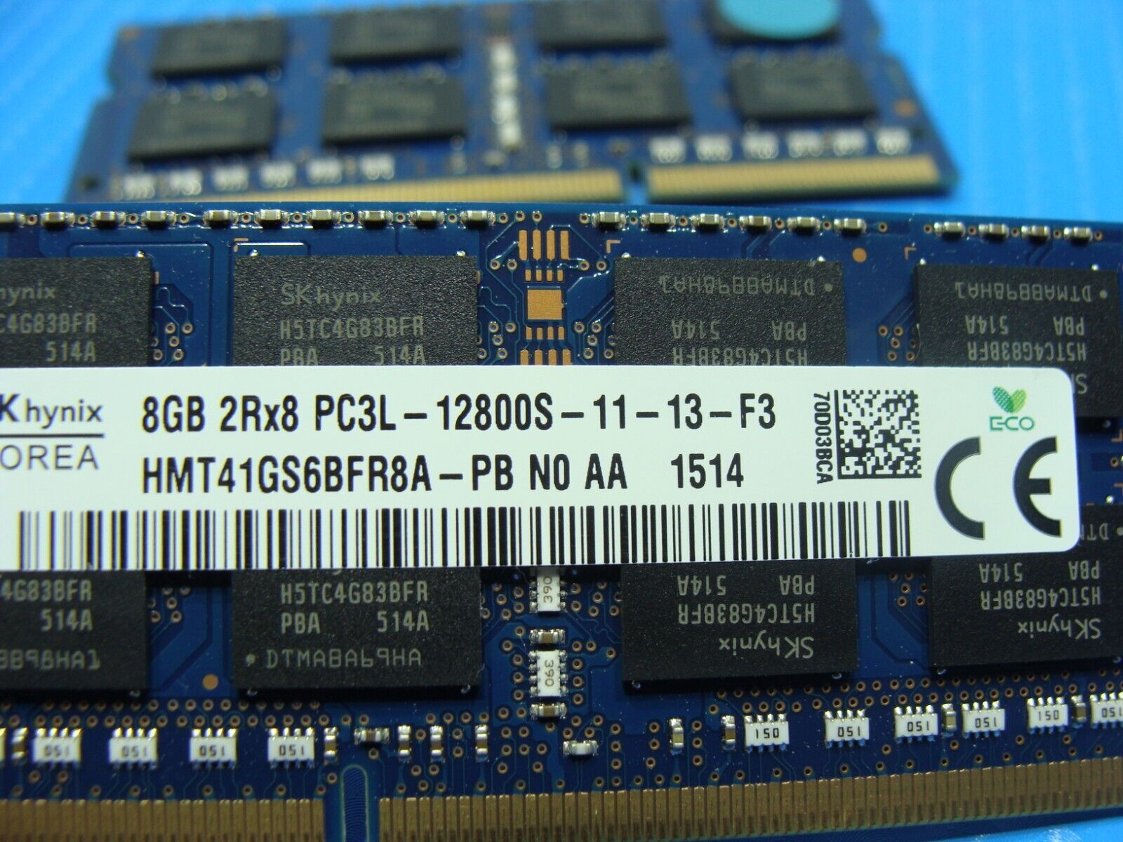 Dell E7450 So-Dimm SK Hynix 16GB 2x8GB 2Rx8 Memory PC3L-12800S HMT41GS6BFR8A-PB