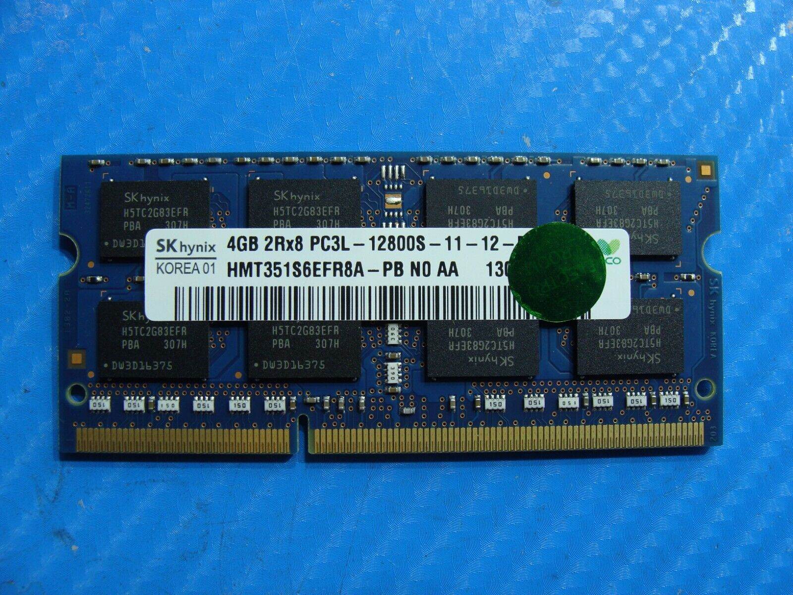 Dell 5721 SK Hynix 4GB 2Rx8 Memory Ram So-Dimm PC3L-12800S HMT351S6EFR8A-PB - Tested Computer Laptop Parts