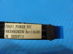 Dell Alienware M15 R3 Power Button Circuit Board with Cable NBX0002MZ00 0H8PW - Tested Computer Laptop Parts