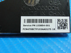 HP ProBook 450 G5 15.6" Genuine Laptop CPU Cooling Fan L03854-001 47X8CTP103 - Laptop Parts - Buy Authentic Computer Parts - Top Seller Ebay