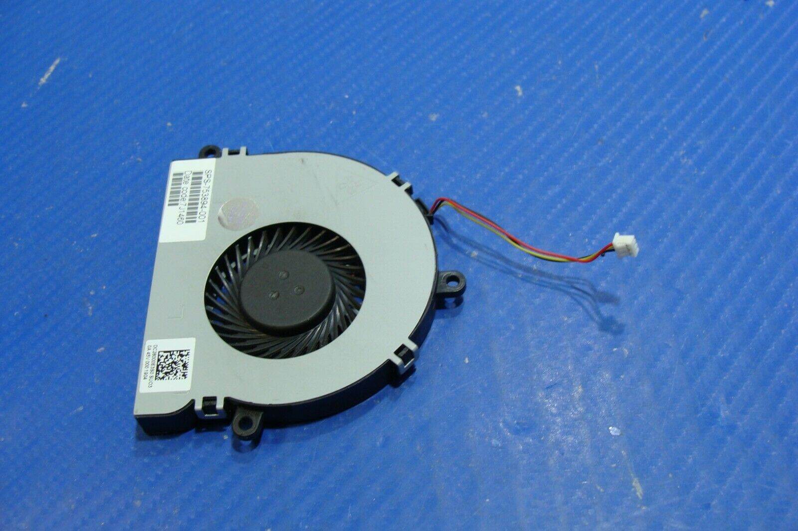 HP 15-g035wm 15.6'' Genuine Laptop CPU Cooling Fan 753894-001 DC28000E3S0 - Tested Computer Laptop Parts