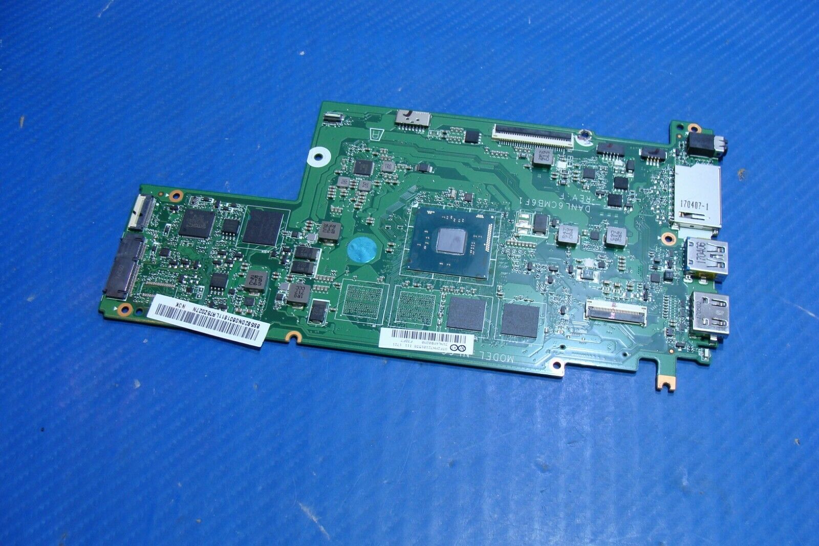 Lenovo Chromebook 11.6 N23 Intel N3060 1.6GHz Motherboard DANL6CMB6F1 AS IS GLP* Lenovo