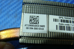 HP ProBook 450 G2 15.6" Genuine CPU Cooling Heatsink 768048-001 AT1590010C0 HP