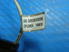 HP 15-f059wm 15.6" Genuine HDD Hard Drive Caddy w/Connector Screws DD0U83HD000 HP