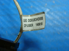 HP 15-f059wm 15.6" Genuine HDD Hard Drive Caddy w/Connector Screws DD0U83HD000 HP