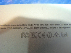 MacBook Air A1465 11" Early 2014 MD711LL/B MD712LL/B Bottom Case 923-0436 #4 Apple