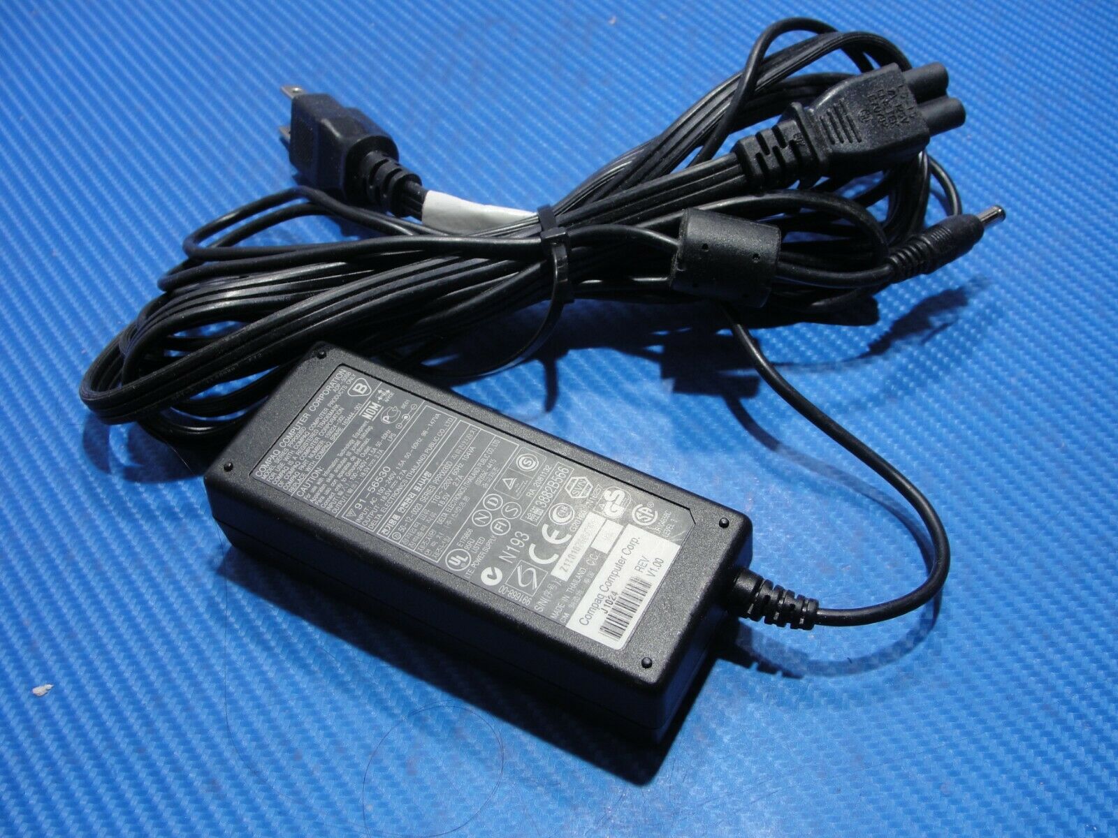 Genuine Compaq OEM AC Adapter Power Charger 18.5V 2.7A 65W 163444-001 159224-002 - Laptop Parts - Buy Authentic Computer Parts - Top Seller Ebay