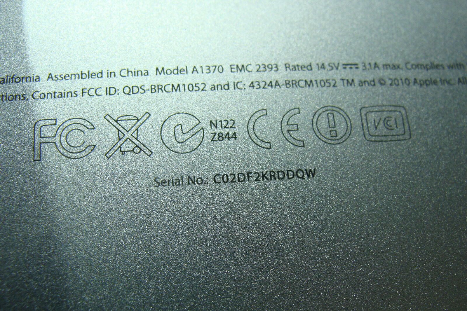 MacBook Air A1370 11