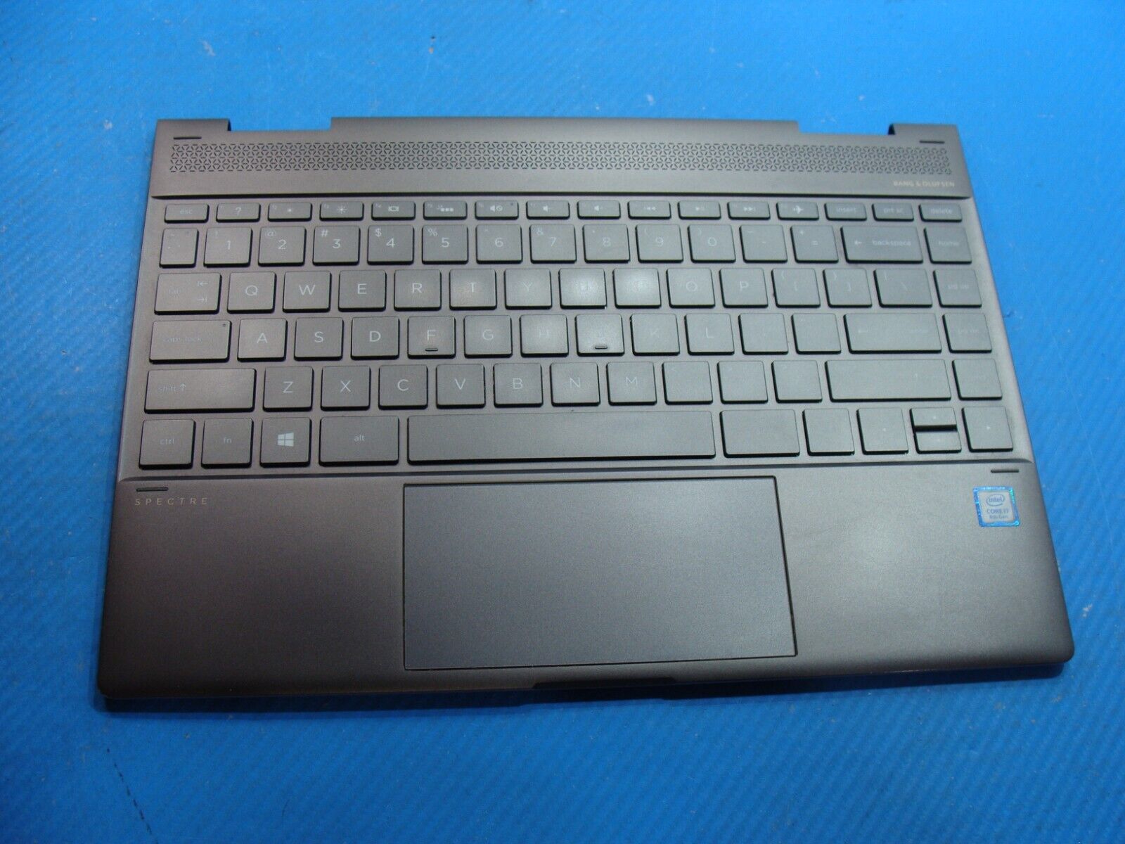 HP Spectre x360 13.3" 13-ae013dx OEM Palmrest w/Touchpad BL Keyboard 3DX33KATP00