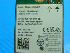 Asus Pro P2540UA-AB51 15.6" Genuine Laptop Wireless WiFi Card 8260NGW 806721-001 ASUS