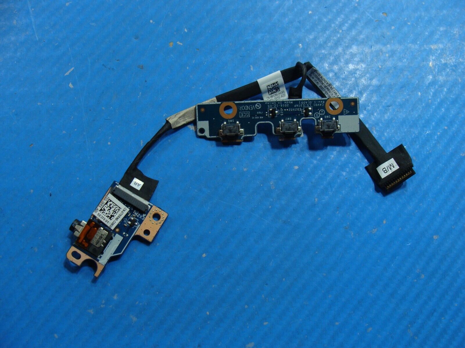 Dell Chromebook 11 3189 11.6 Power Volume Button & Audio Board w/Cable FGJY4