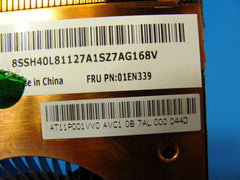 Lenovo ThinkPad E570 15.6" CPU Cooling Fan w/Heatsink 01EN339 AT11P001VV0