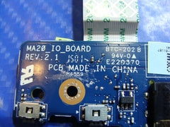 Toshiba Satellite L15W-B1302 11.6" USB Audio Port Volume Button Board N01KB10B01 Toshiba