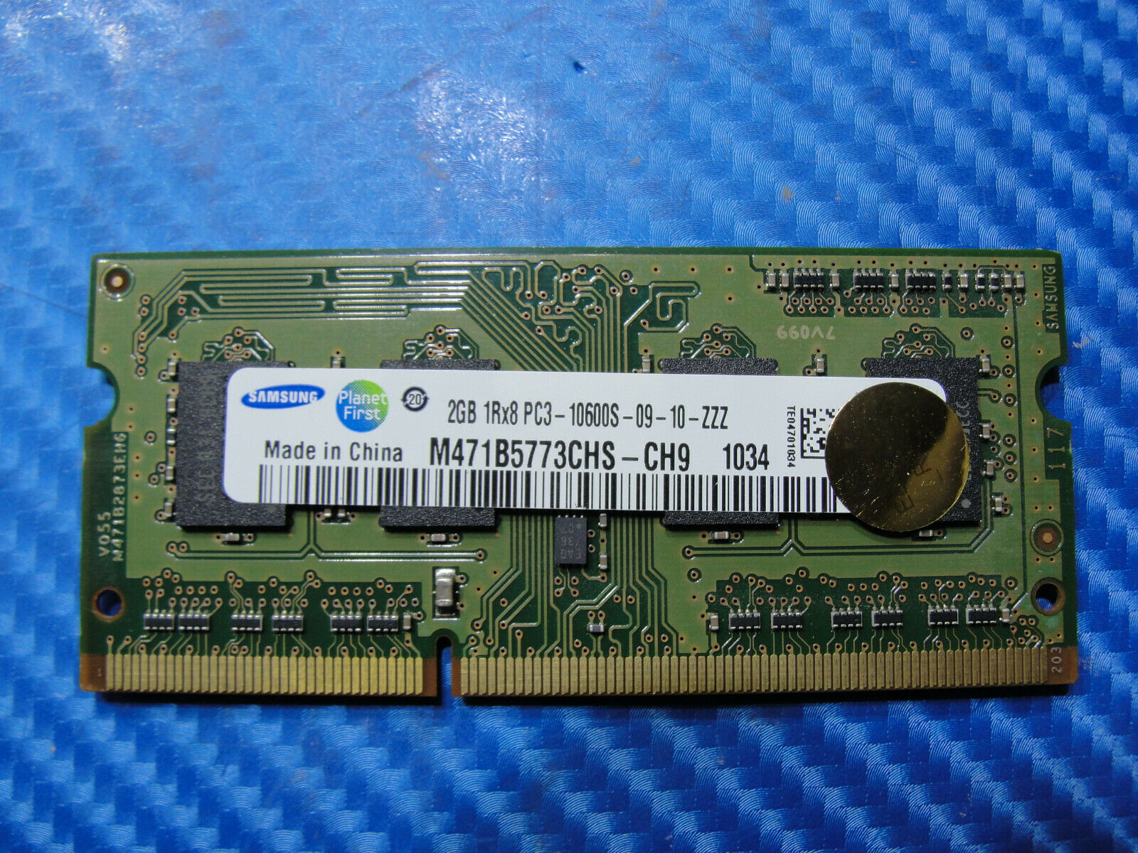 Dell M17x R2 Laptop Samsung 2GB Memory PC3-10600S-09-10-ZZZ M471B5773CHS-CH9 Samsung