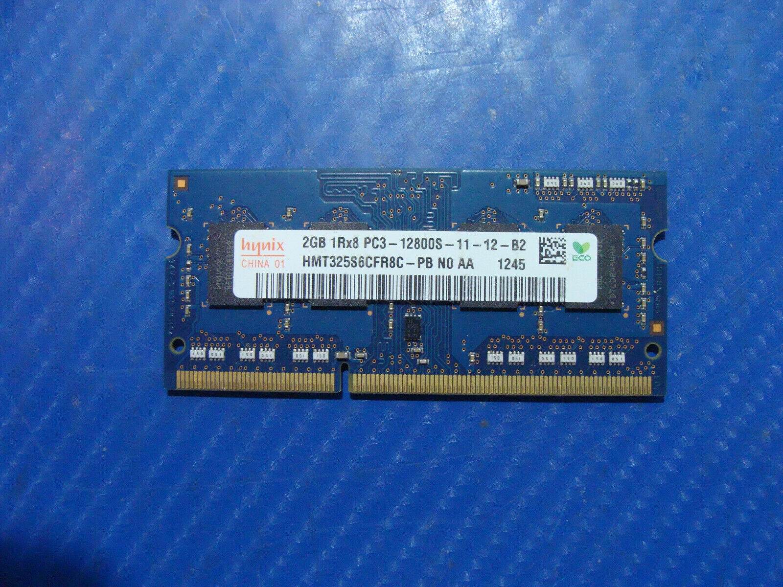 MacBook A1278 Laptop Hynix 2GB Memory HMT325S6CFR8C-PB PC3-12800S-11-12-B2 - Tested Computer Laptop Parts