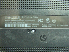 HP Notebook 15-f162dx 15.6" Genuine Laptop Bottom Case Black 33U96TP003 - Laptop Parts - Buy Authentic Computer Parts - Top Seller Ebay
