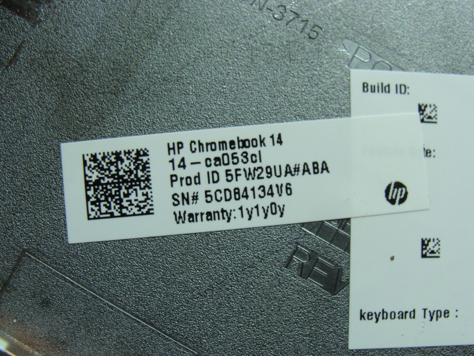 HP Chromebook 14-ca053cl 14